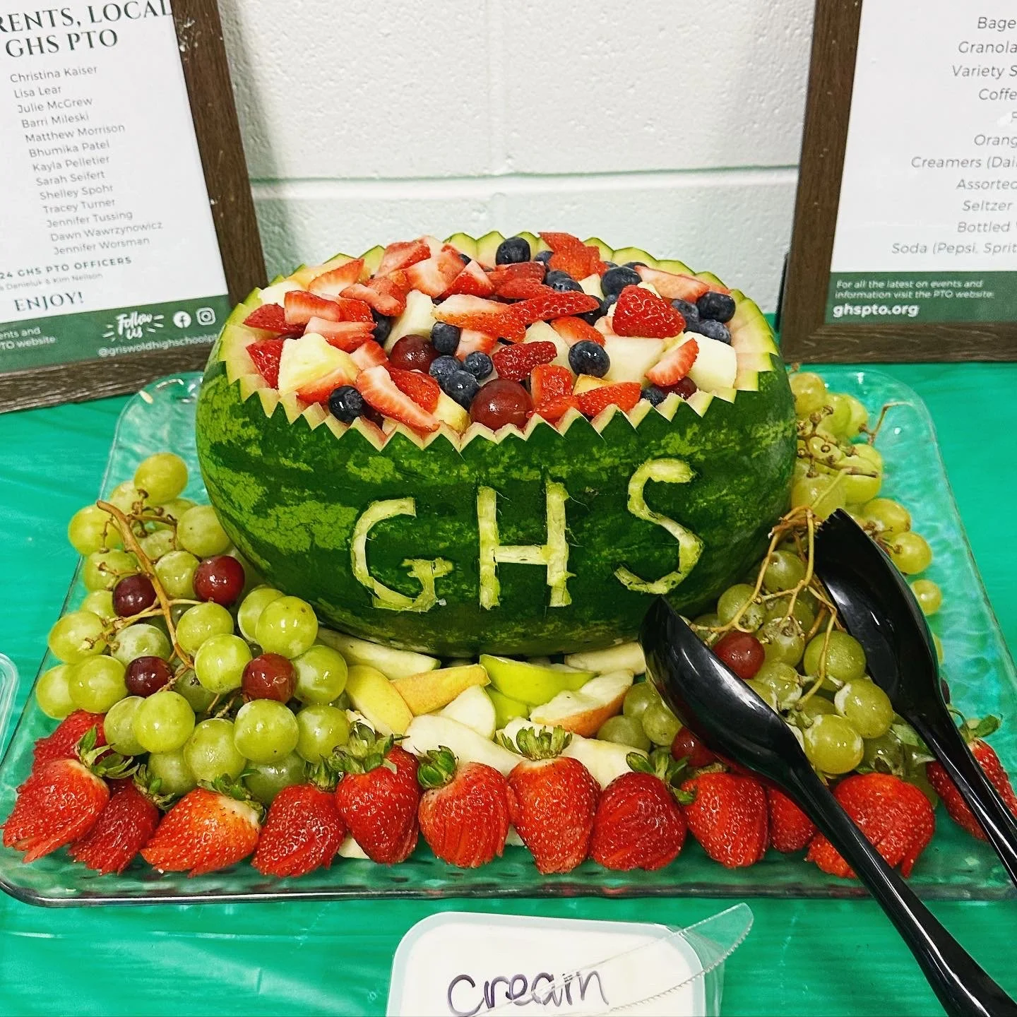 Welcome Back Lounge restock & breakfast for teachers & staff