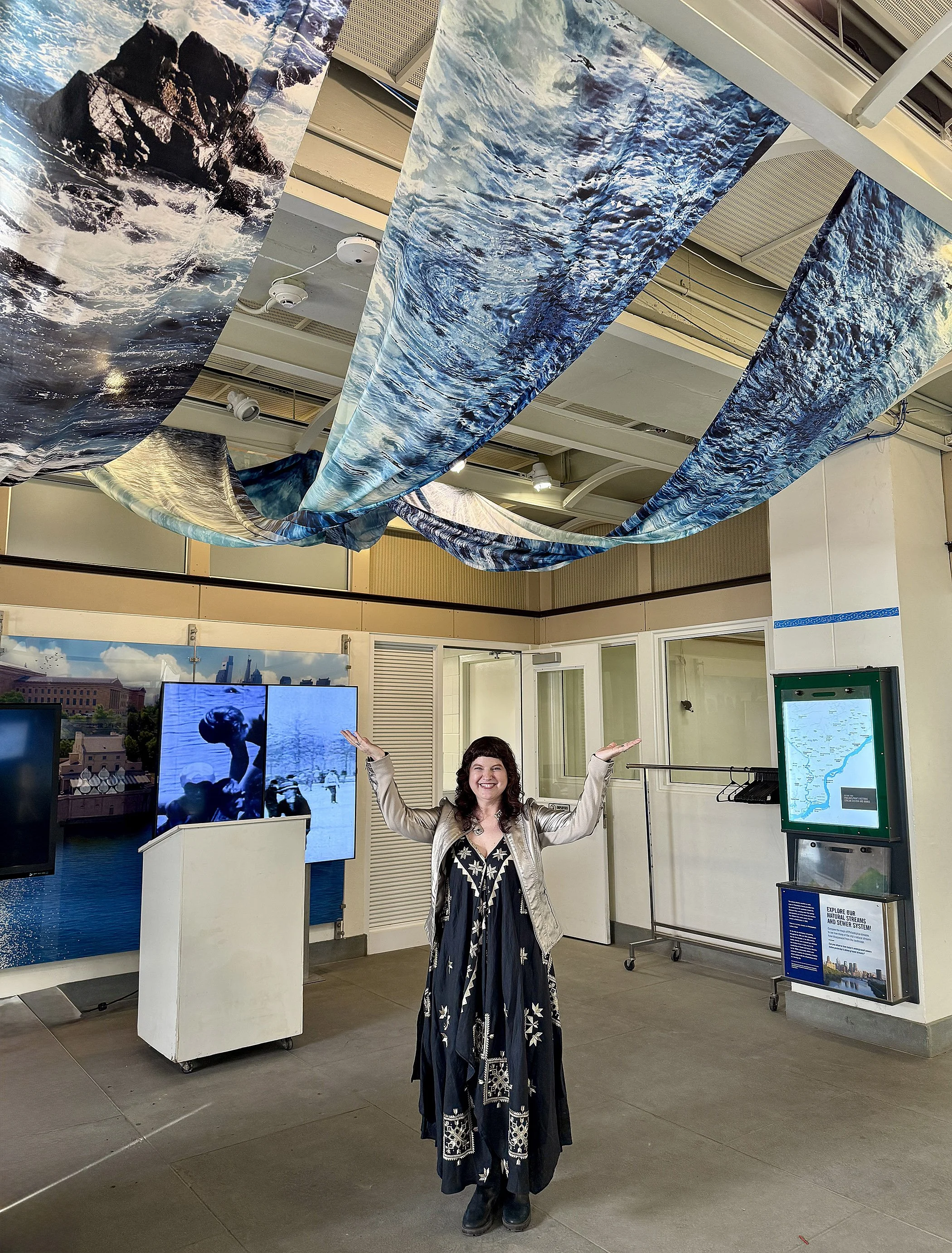 AMIE POTSIC with Installation Waterworks.jpg