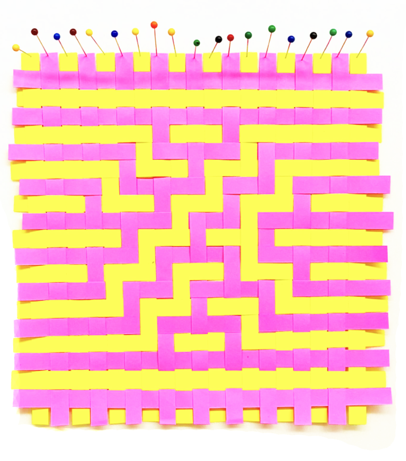 Paper Weaving! W Rena Tom - May 1