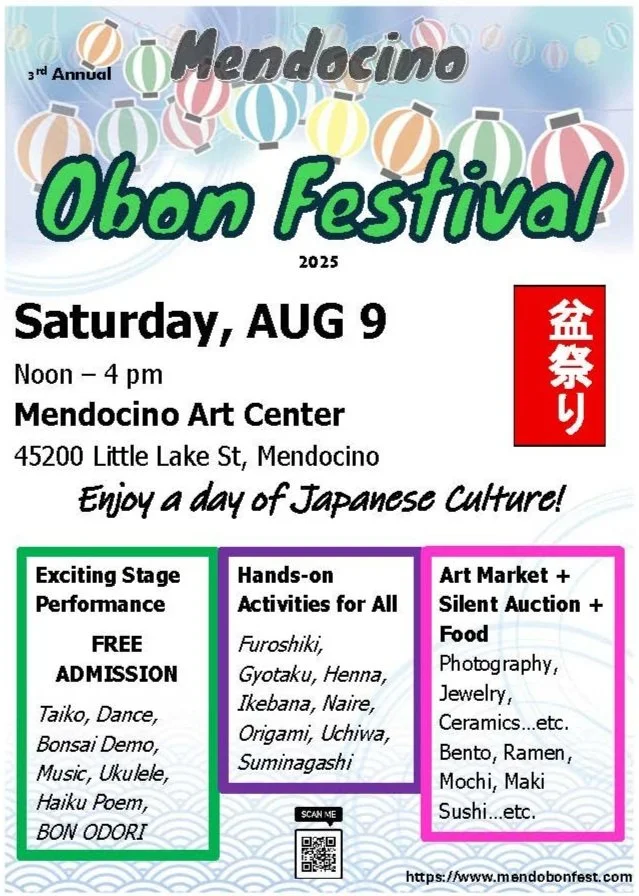 3rd Annual Mendocino Obon Festival