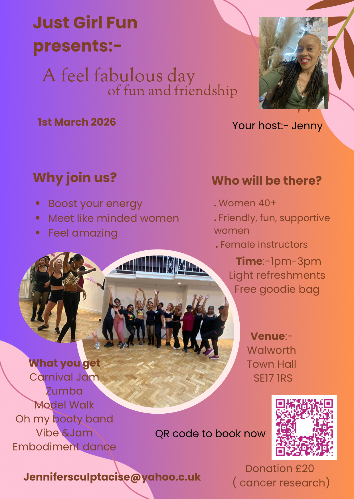 A feel fabulous day of fun and friendship