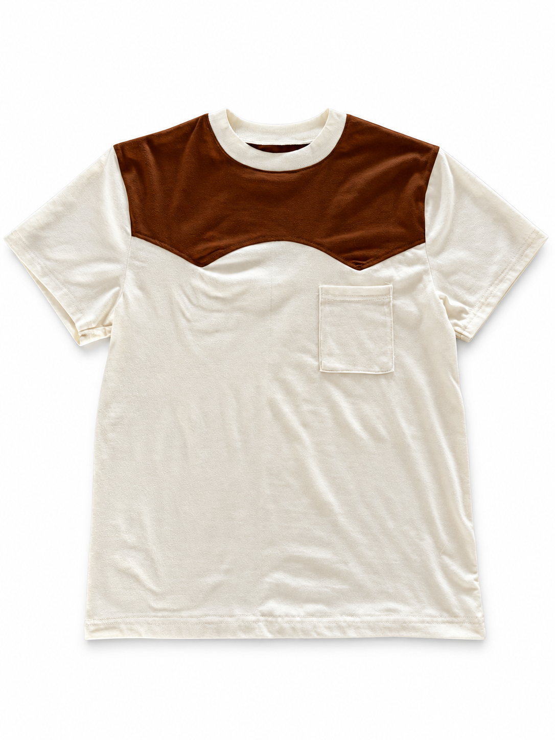 Cream Tee with Brown Western Panel-17.png