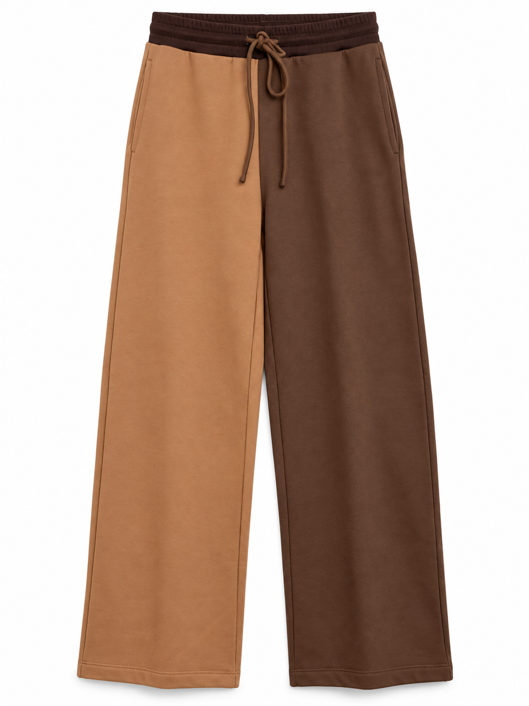 Two-tone brown straight-leg pants-16.png