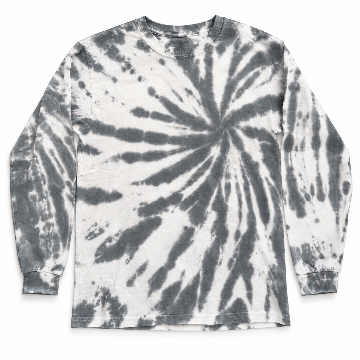 Gray white spiral tie-dye long-sleeve tee-6.png