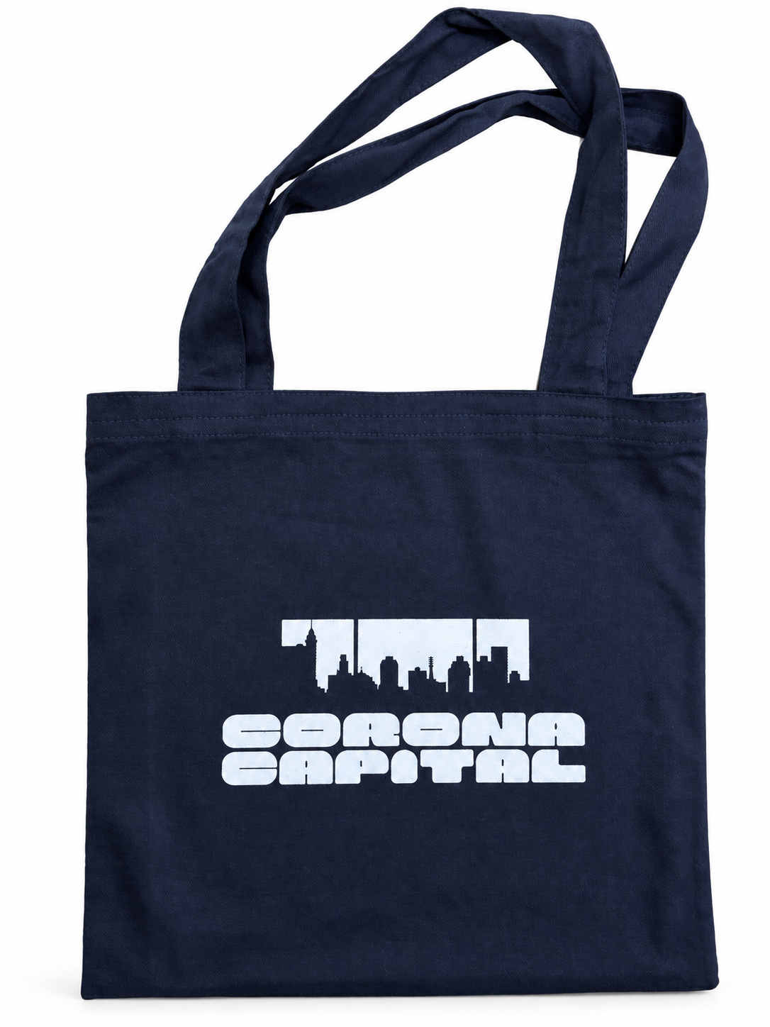 Navy Corona Capital skyline tote-5.png