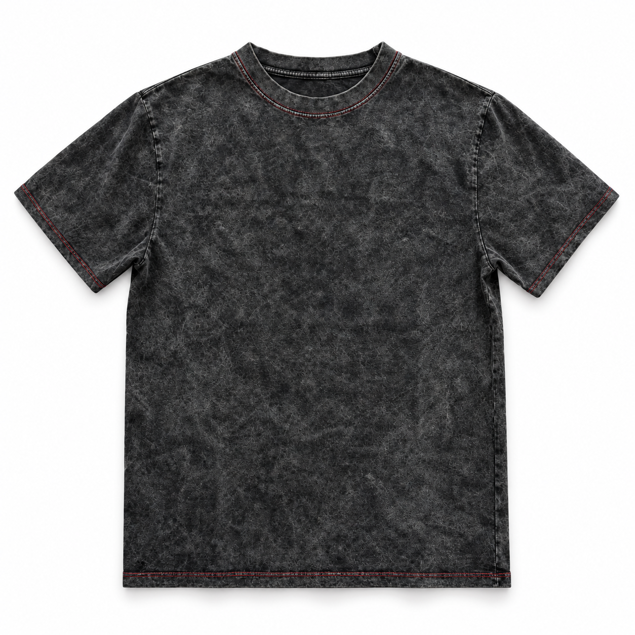 Charcoal mineral wash tee with red stitching-10.png