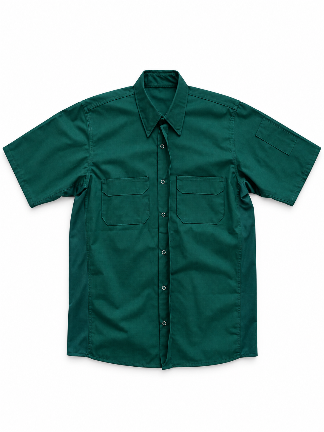 Green Snap-Button Work Shirt-20.png