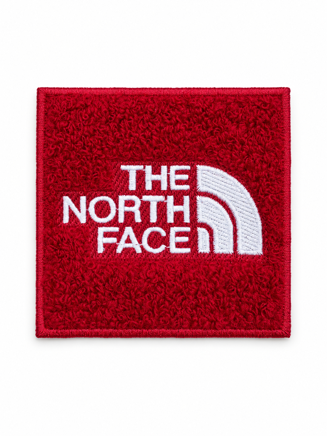Red The North Face chenille patch-9.png
