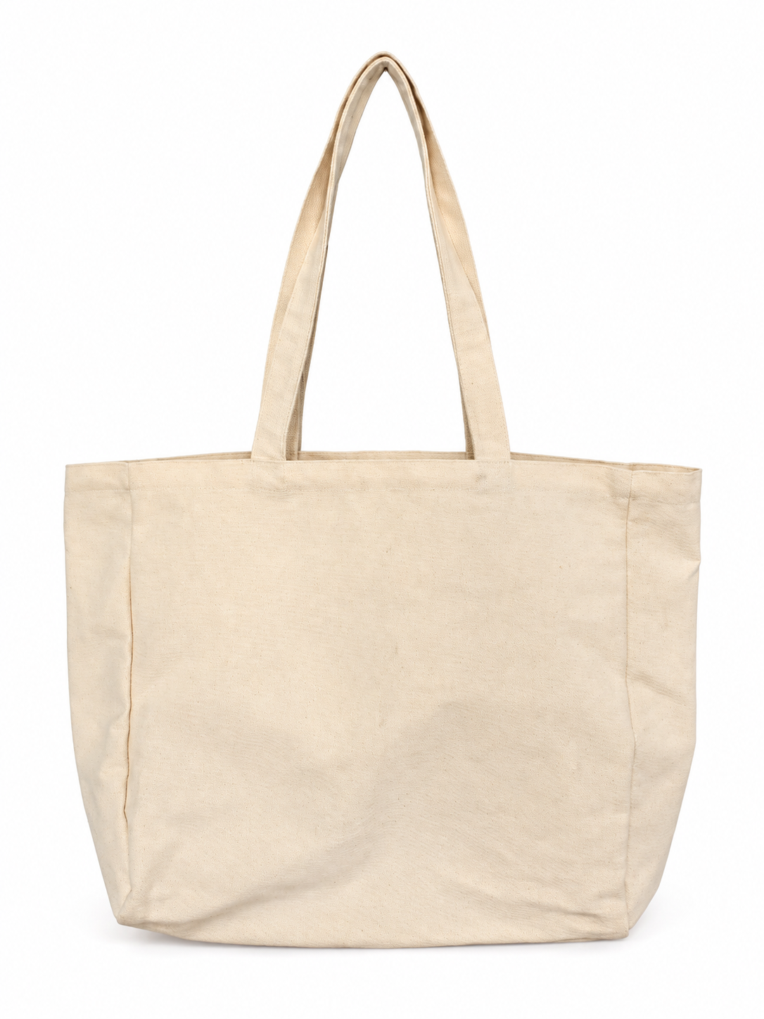 Wide cream canvas gusset tote-16.png