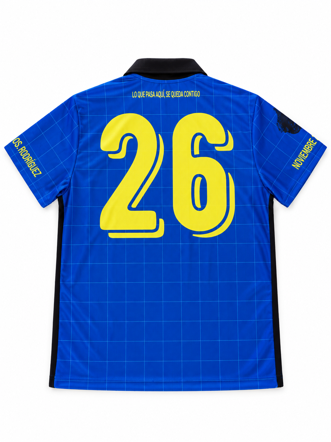 Royal blue Corona Capital jersey, number 26-13.png