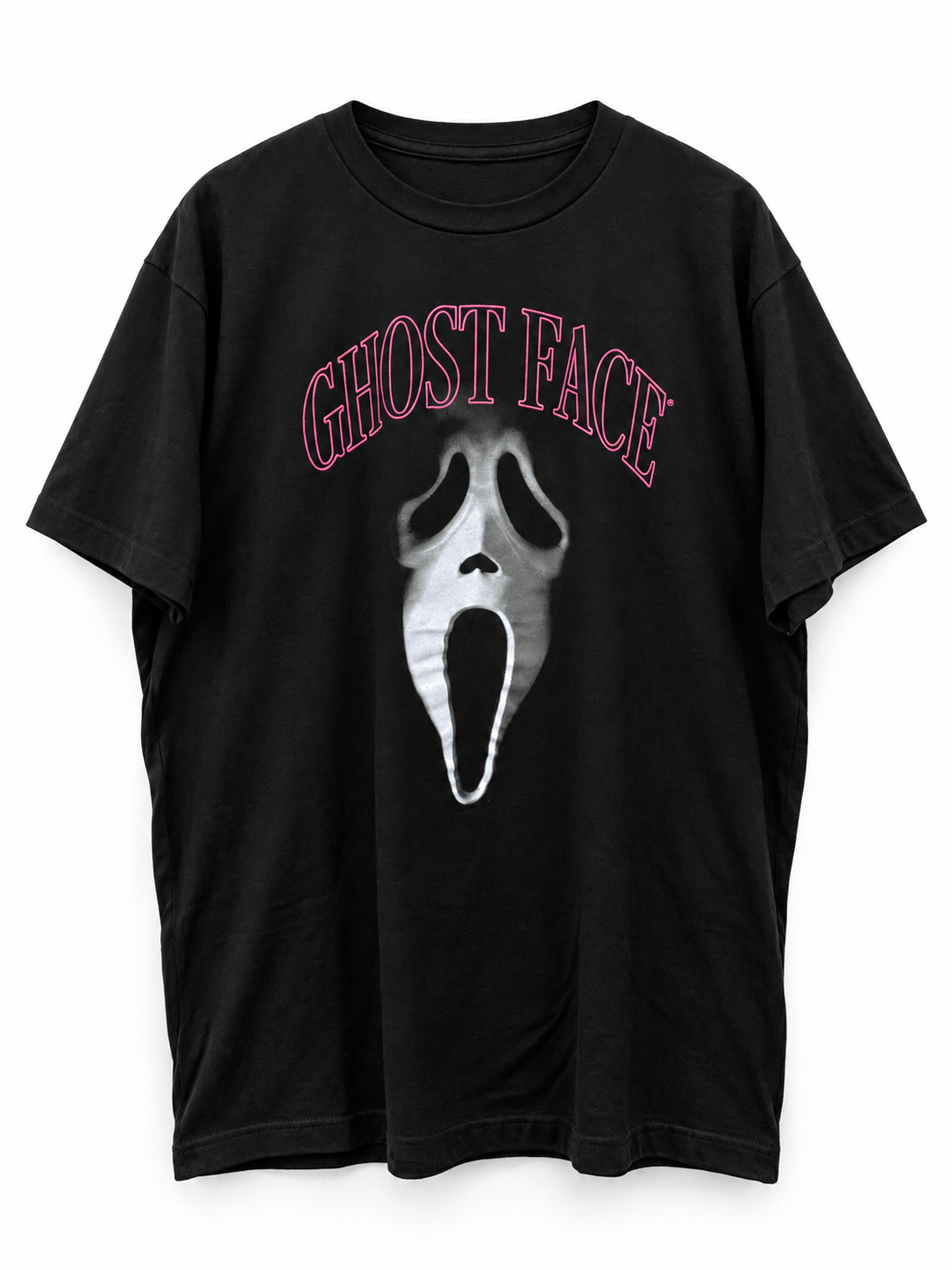 Black Ghost Face tee on white-13.png