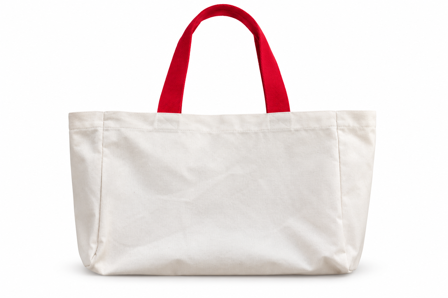 White tote with red handles-14.png