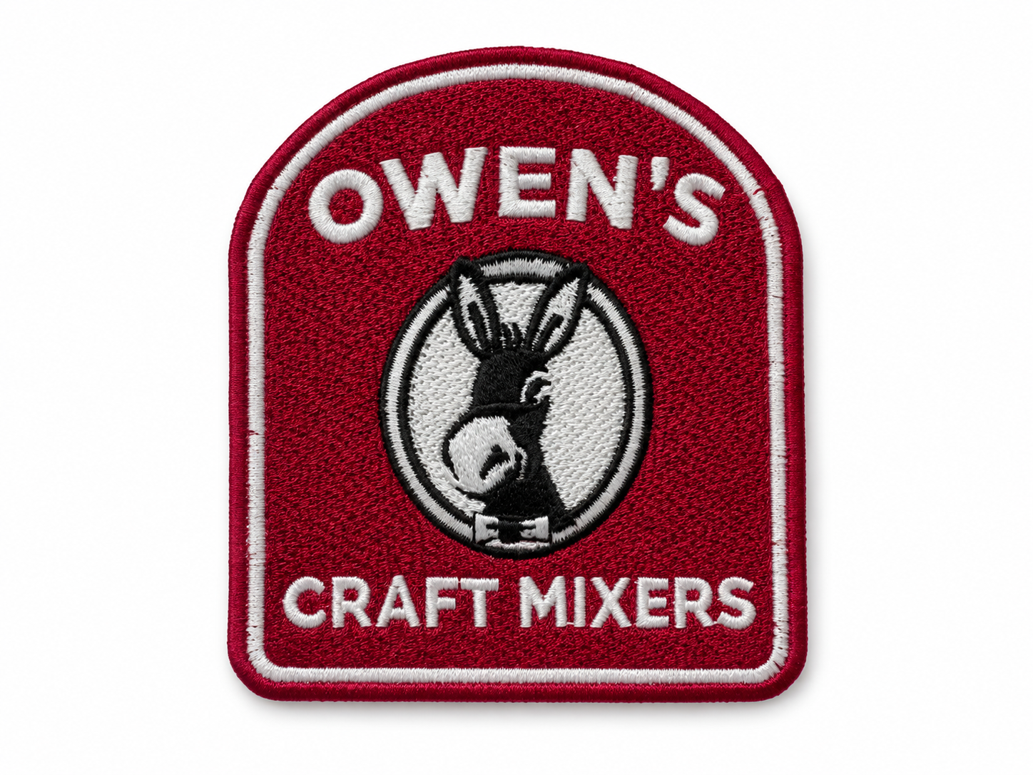 Red Owen’s Craft Mixers donkey patch-6.png