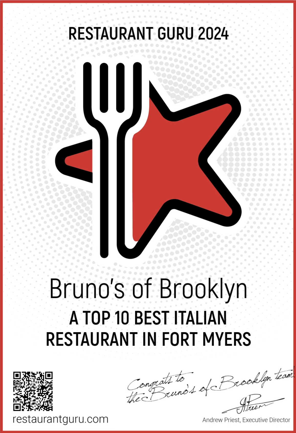 Lunch Fort Myers Bruno's of Brooklyn — Brunos of Brooklyn, Italian Eatery