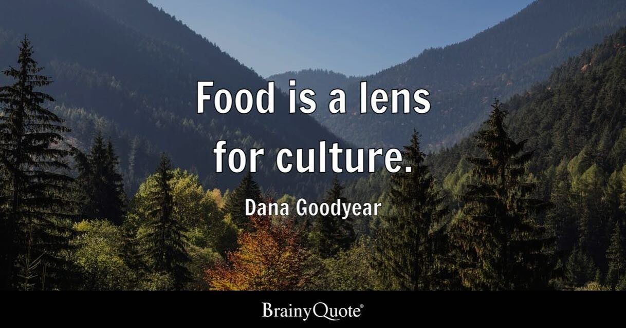 &ldquo;As a chef, I believe that food is the ultimate expression of culture. Every ingredient, technique, and recipe is a story waiting to be told&mdash;a journey through history, tradition, and the soul of a people. Let&rsquo;s honor the rich tapest