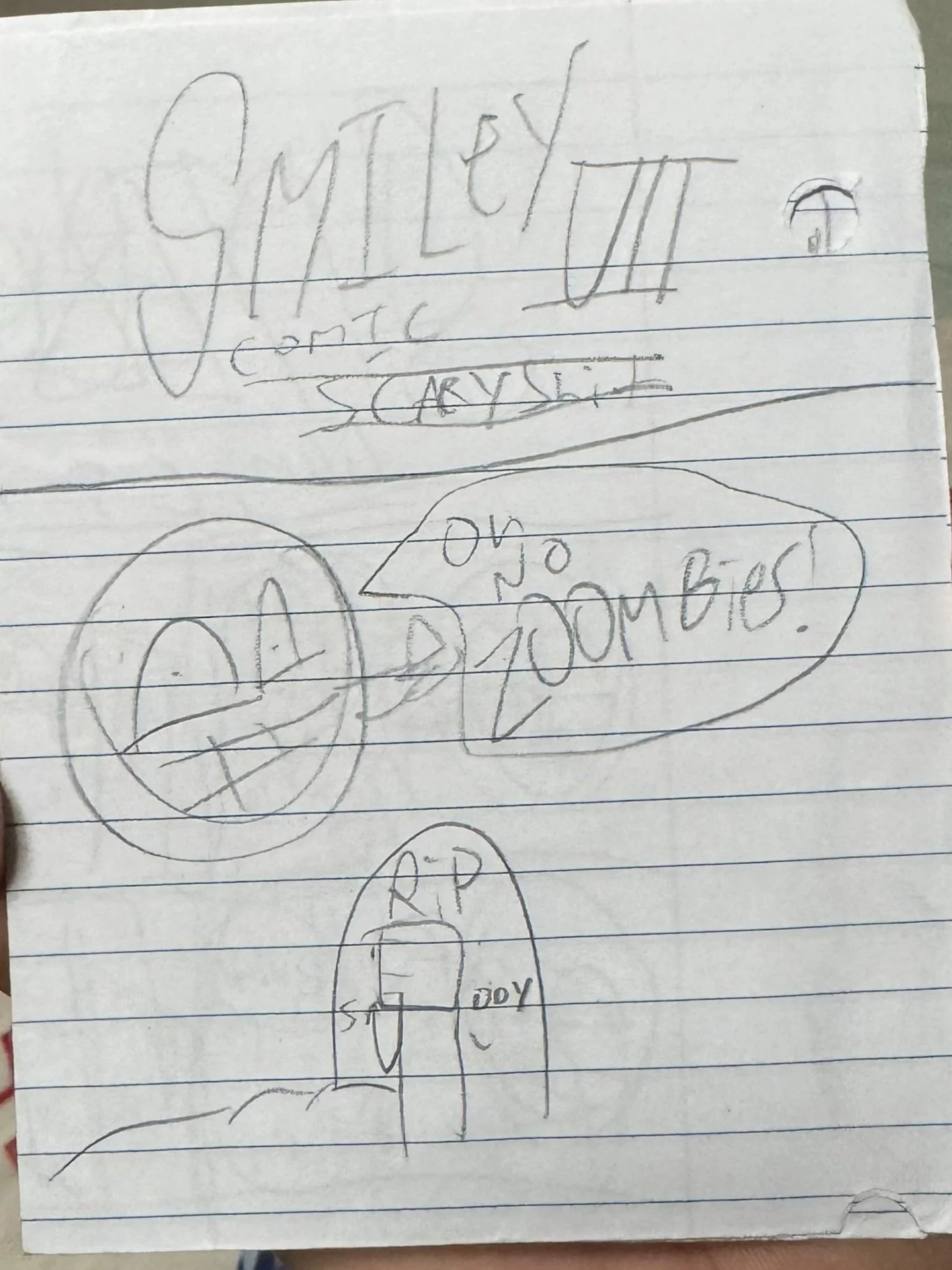 Smiley Comic VII: Scary Shit! (Parts 1-3)