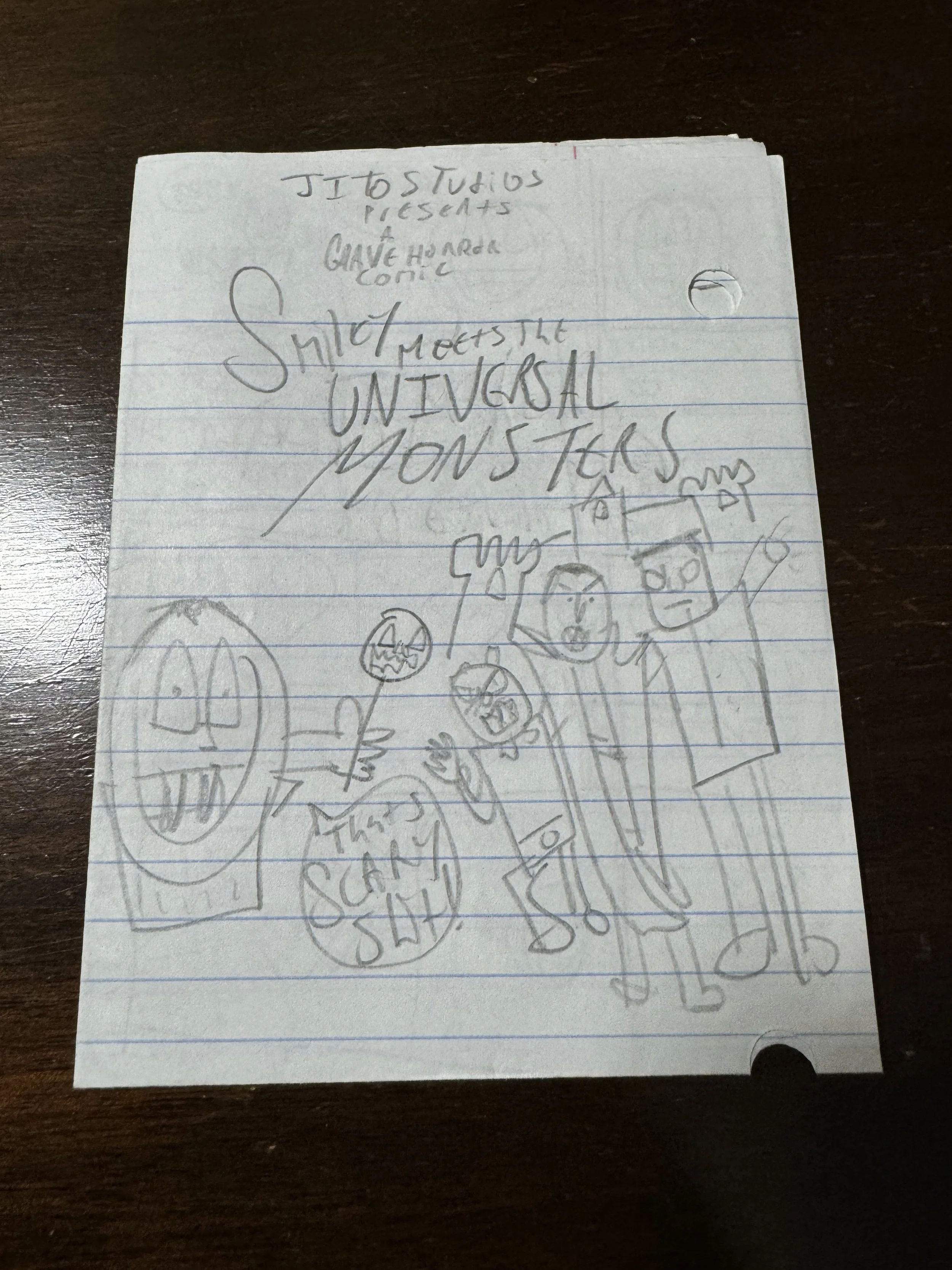 Smiley Meets the Universal Monsters!