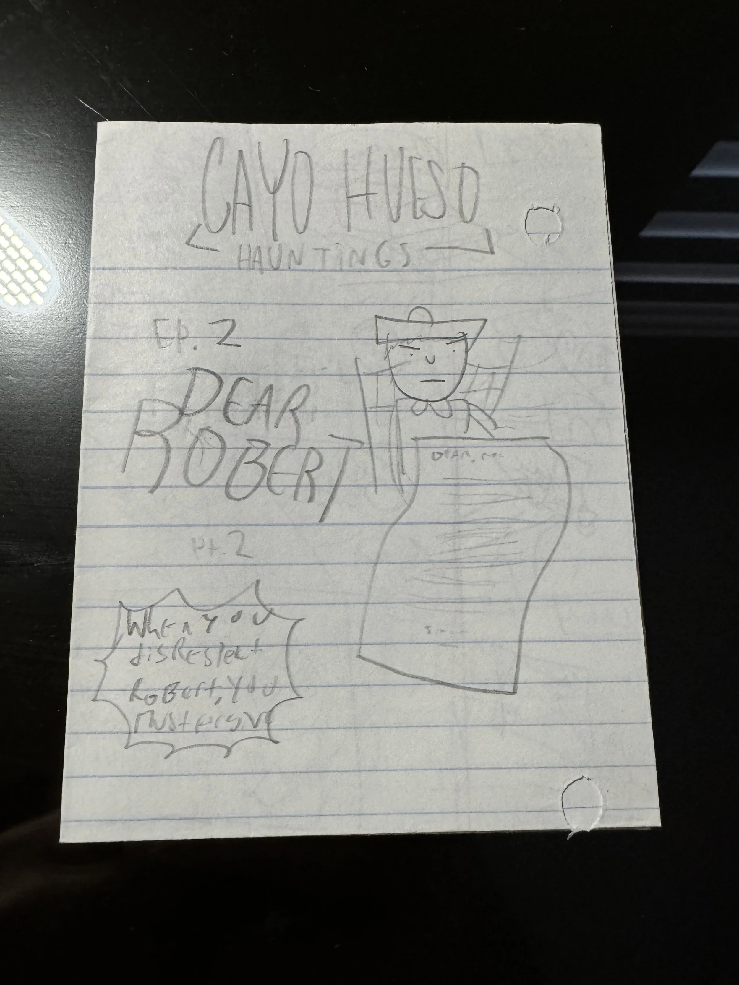 CAYO HUESO Hauntings: “Dear Robert” (Part II)