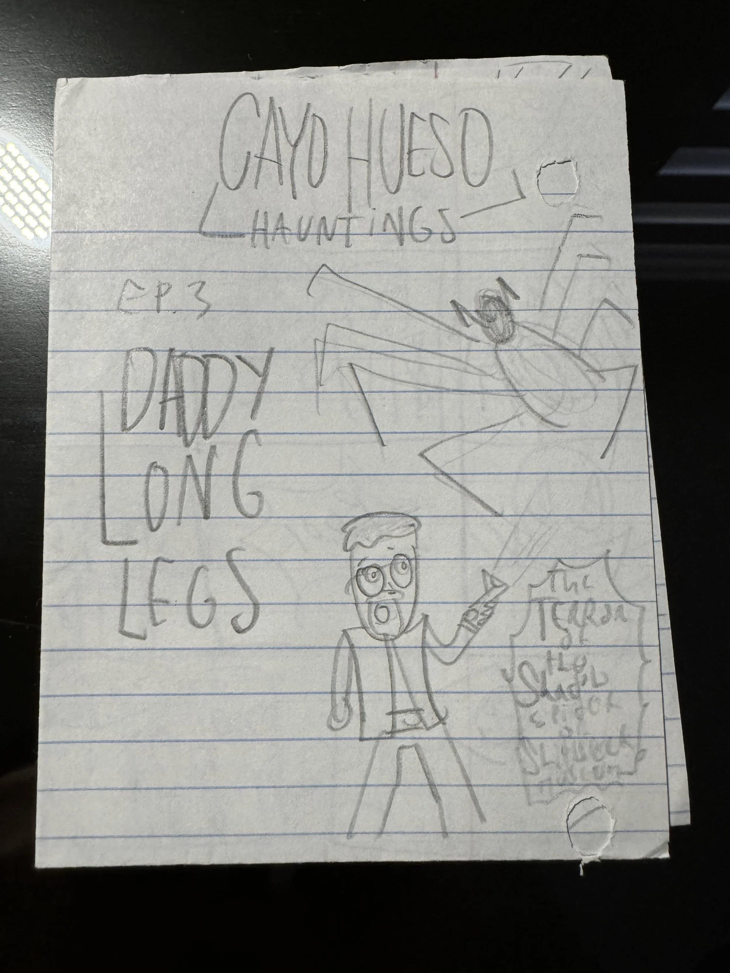 CAYO HUESO Hauntings: “Daddy Long Legs”
