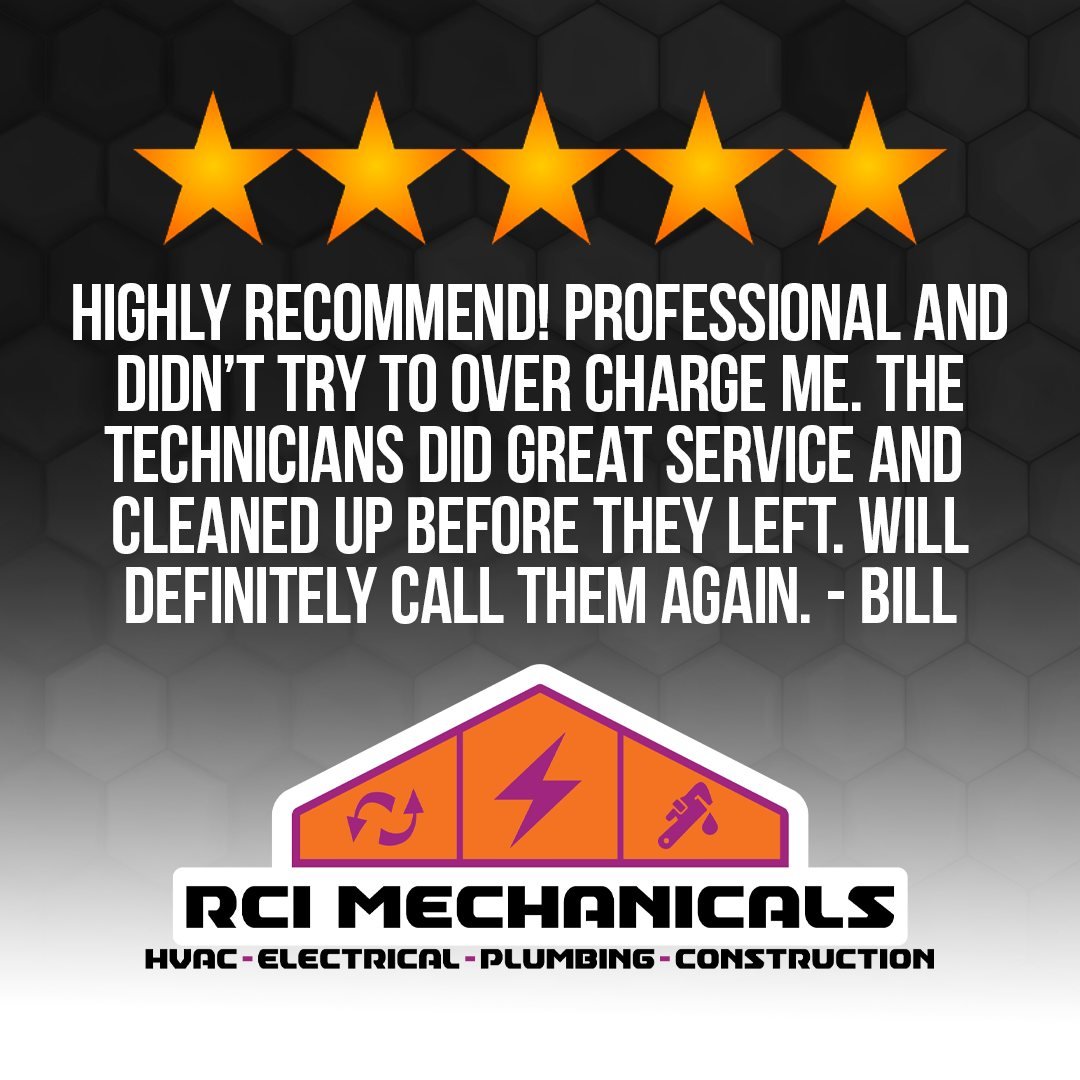 Five stars from another happy customer! We&rsquo;re proud to provide the dependable, professional service our customers can count on. Thank you for choosing RCI Mechanicals! Call 615-455-5300 or visit rcimechanicals.com