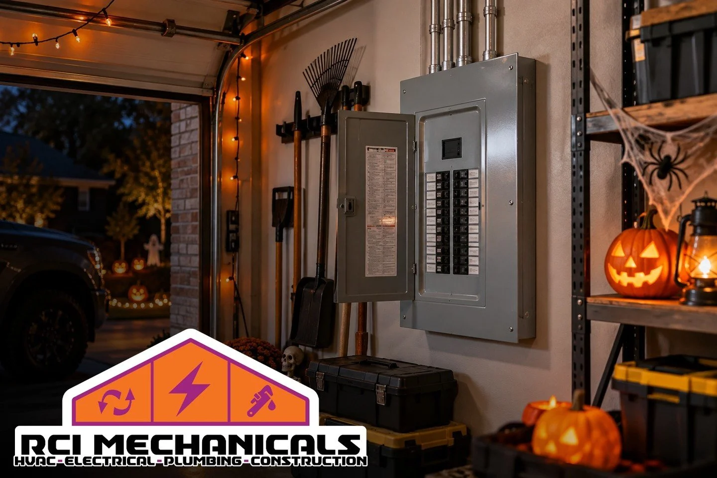 Don't let electrical problems give you a fright this Halloween! Trust the professionals at RCI Mechanicals to keep your home safe and powered up. Call 615-455-5300 or visit rcimechanicals.com