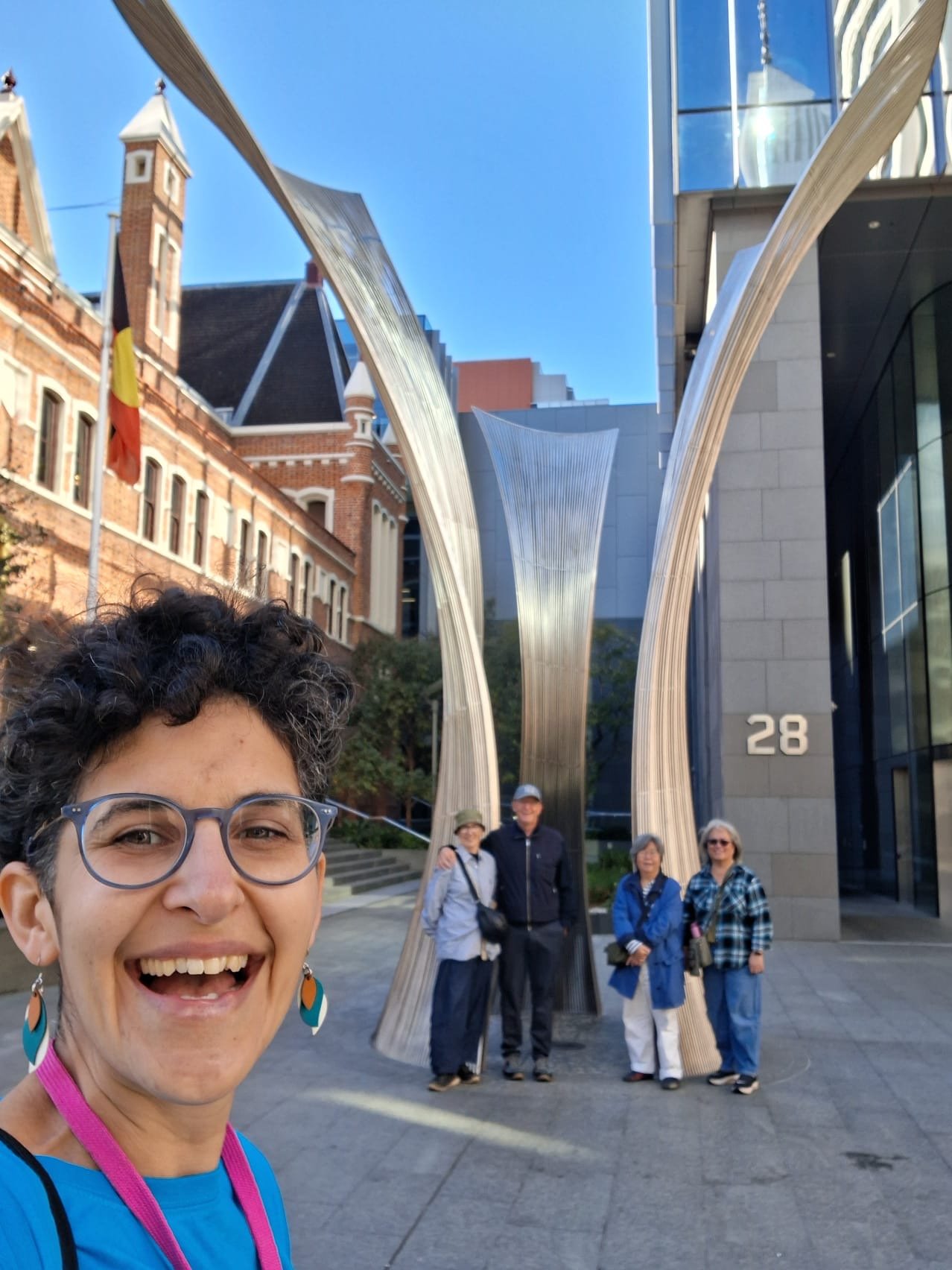 winter walking tour in Perth