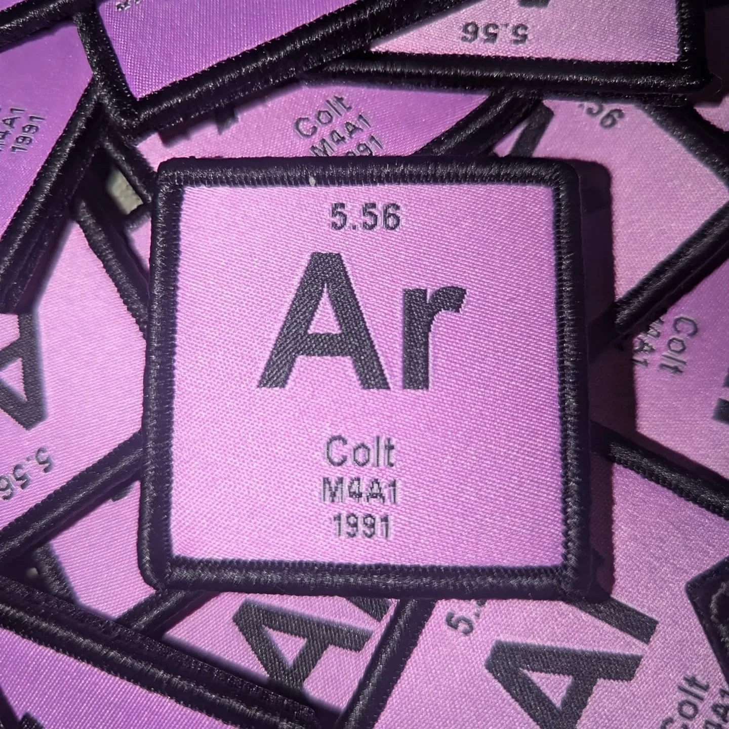 Proud to announce our FIRST AIRCRO branded Patch! 

An Airsoft take on the periodic table, this patch being the 'AR Element'

(The first of a small set)

Check them out BELOW! ⬇️⬇️⬇️

------------------------------------------------------------------