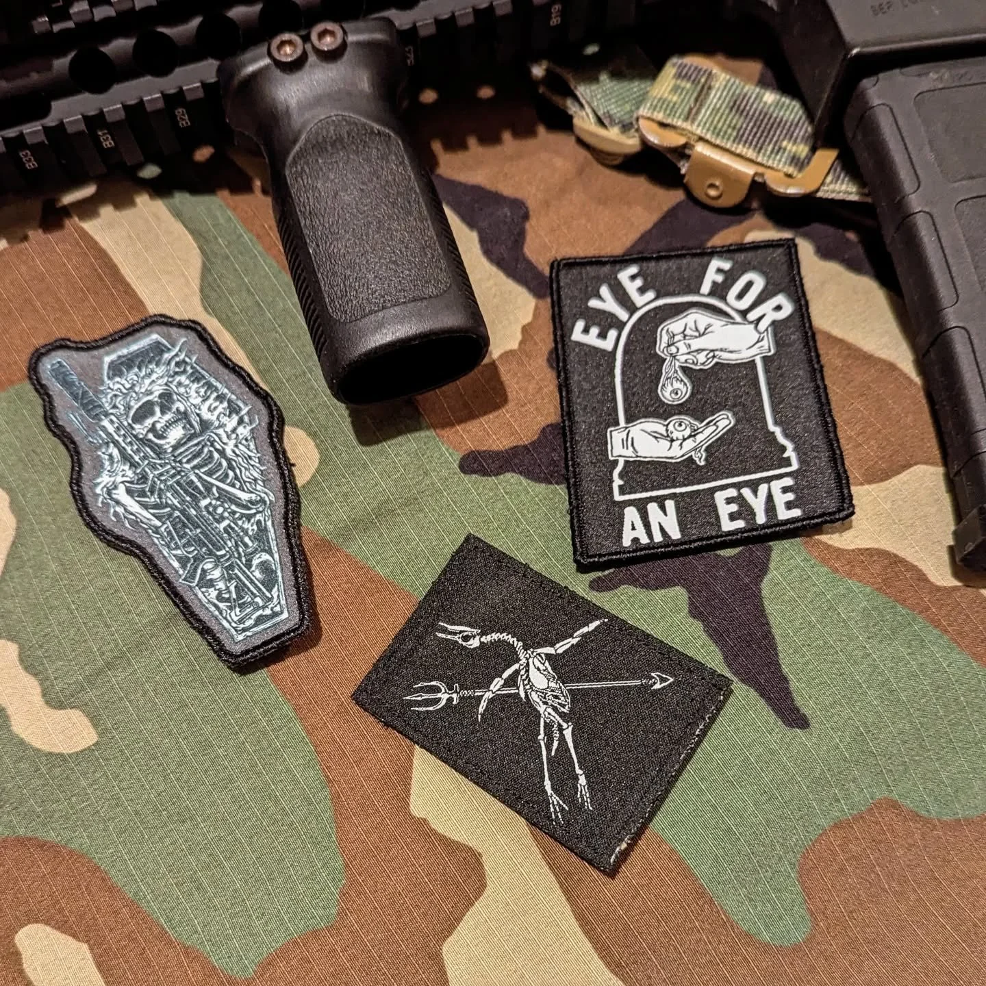 These patches and many more below!! 

⬇️⬇️⬇️

--------------------------------------------------------------------------------------------

Website:  www.aircro.co.uk

#airsoft #tactical #milsim #airsofter #pewpew #airsoftinternational  #airsoftrevie