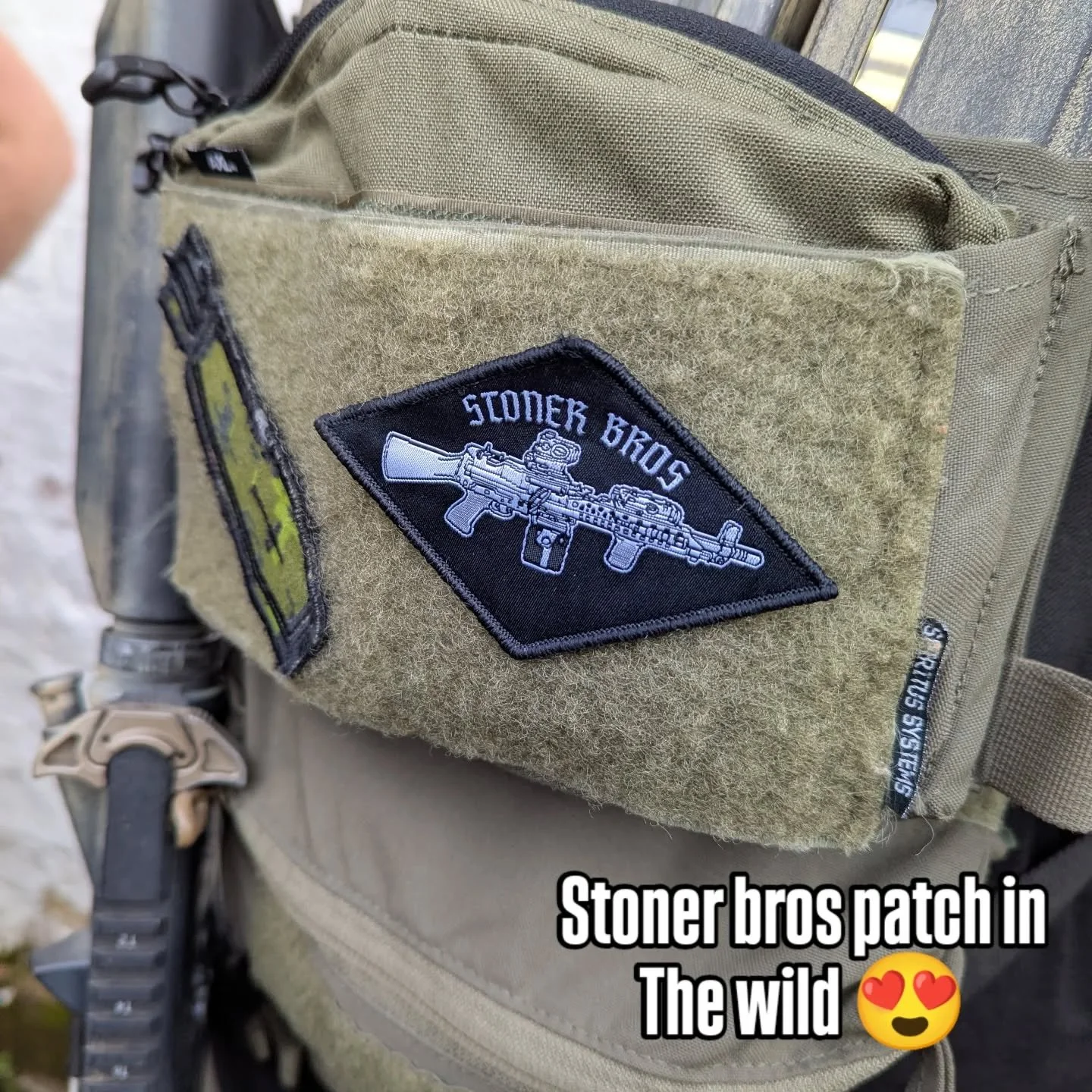 Stoner bros patch in the wild 😍 

--------------------------------------------------------------------------------------------

Website:  www.aircro.co.uk

#airsoft #tactical #milsim #airsofter #pewpew #airsoftinternational  #airsoftreview #airsoftc