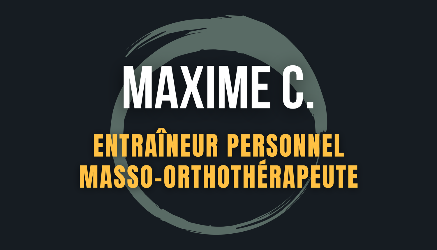 Clinique Maxime C. Mouvement et santé globale