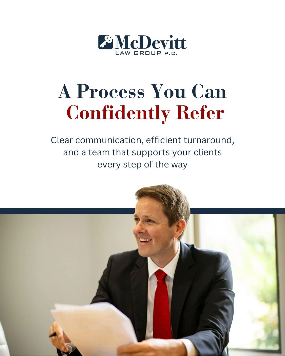 Many clients put off estate planning because they expect it to be complicated.

In reality, it often starts with a simple conversation. 💬

Our team keeps the process clear and efficient from the beginning. No long forms upfront, just a conversation 