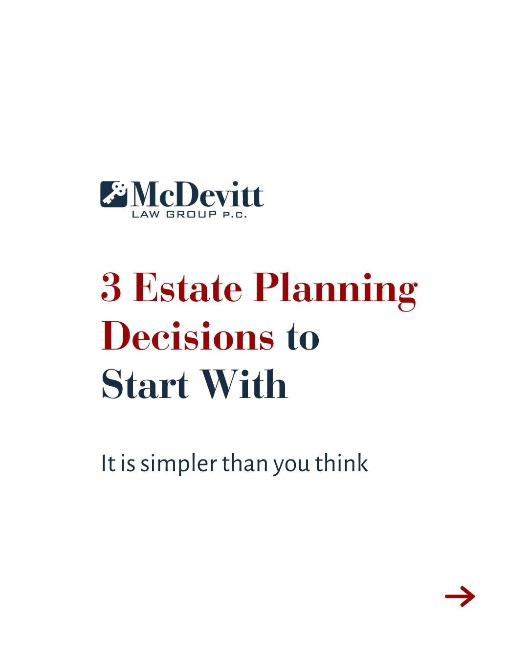 Estate planning usually sounds more complicated than it actually is.

Most of the process comes down to getting a few key decisions in place. Once those are clear, everything else starts to fall into place around them.

That is where we spend most of
