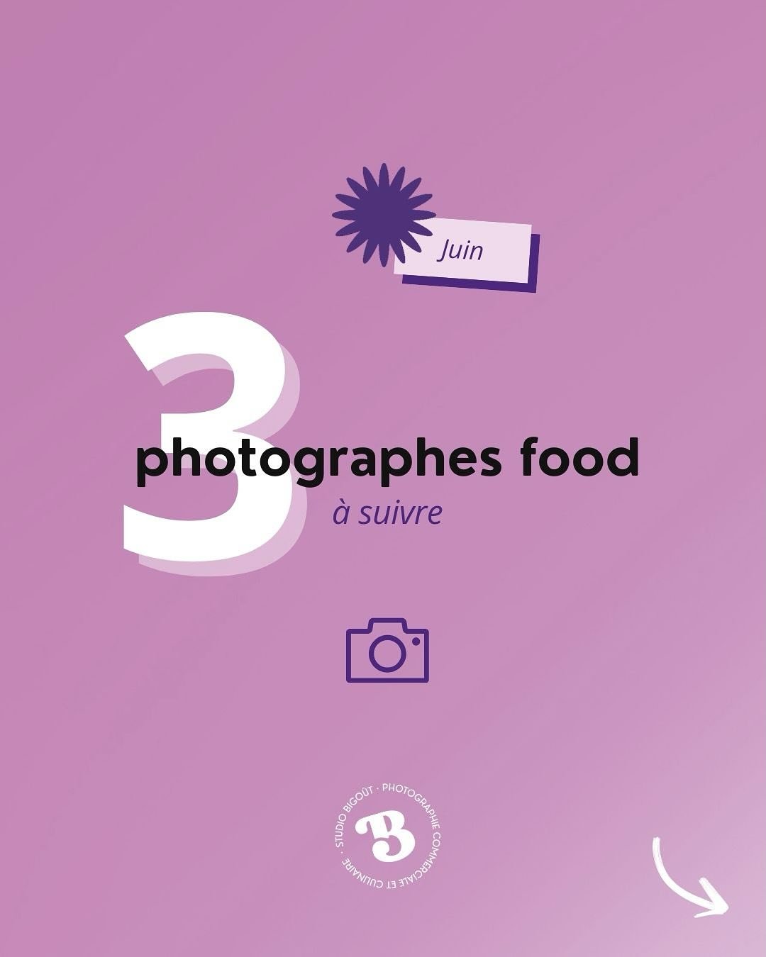 Chaque mois, je te pr&eacute;sente 3 photographes food &agrave; suivre, 3 personnes fabuleuses qui font de la nourriture leur terrain de jeu cr&eacute;atif.

Si tu cherches l&rsquo;inspiration pour tes photos ou simplement te r&eacute;galer les yeux,