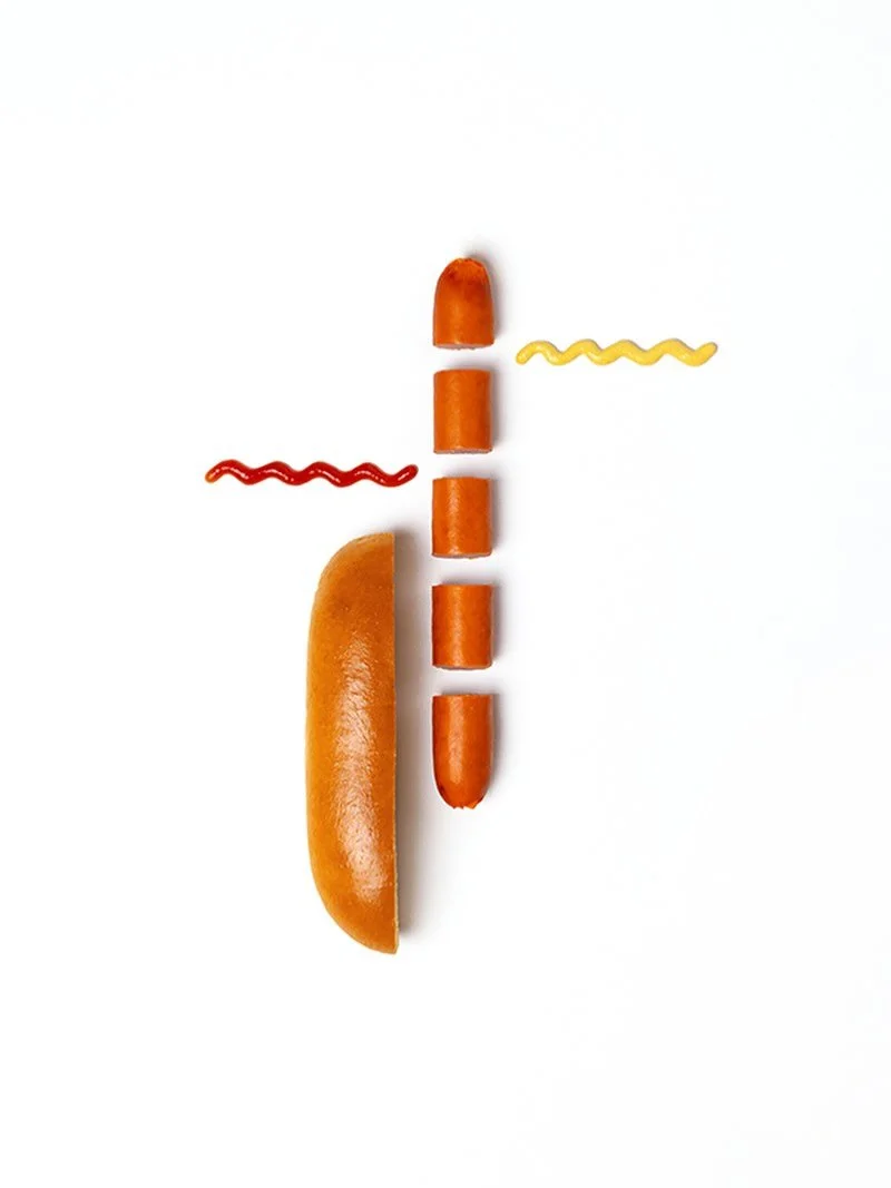 Troisi&egrave;me visuel de la s&eacute;rie Abstract. 

J&rsquo;extraie l&rsquo;essence de plats hautement iconiques. 

Qui le reconna&icirc;t ?

&mdash;

#photographeculinaire #stylisteculinaire #photographelyon #photographegrenoble #shootingproduit 