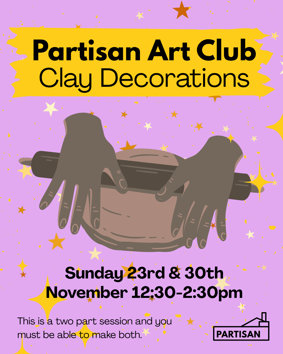 Art Club - Clay Decorations Part 2