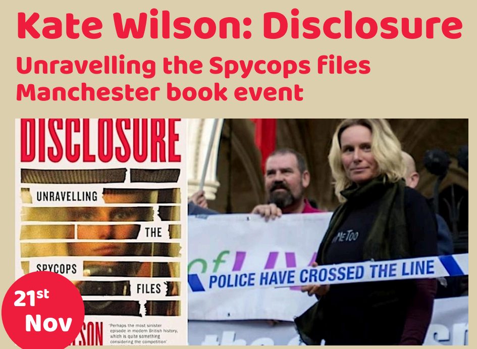 Kate Wilson Book Talk, Disclosure: Unravelling the Spycops files