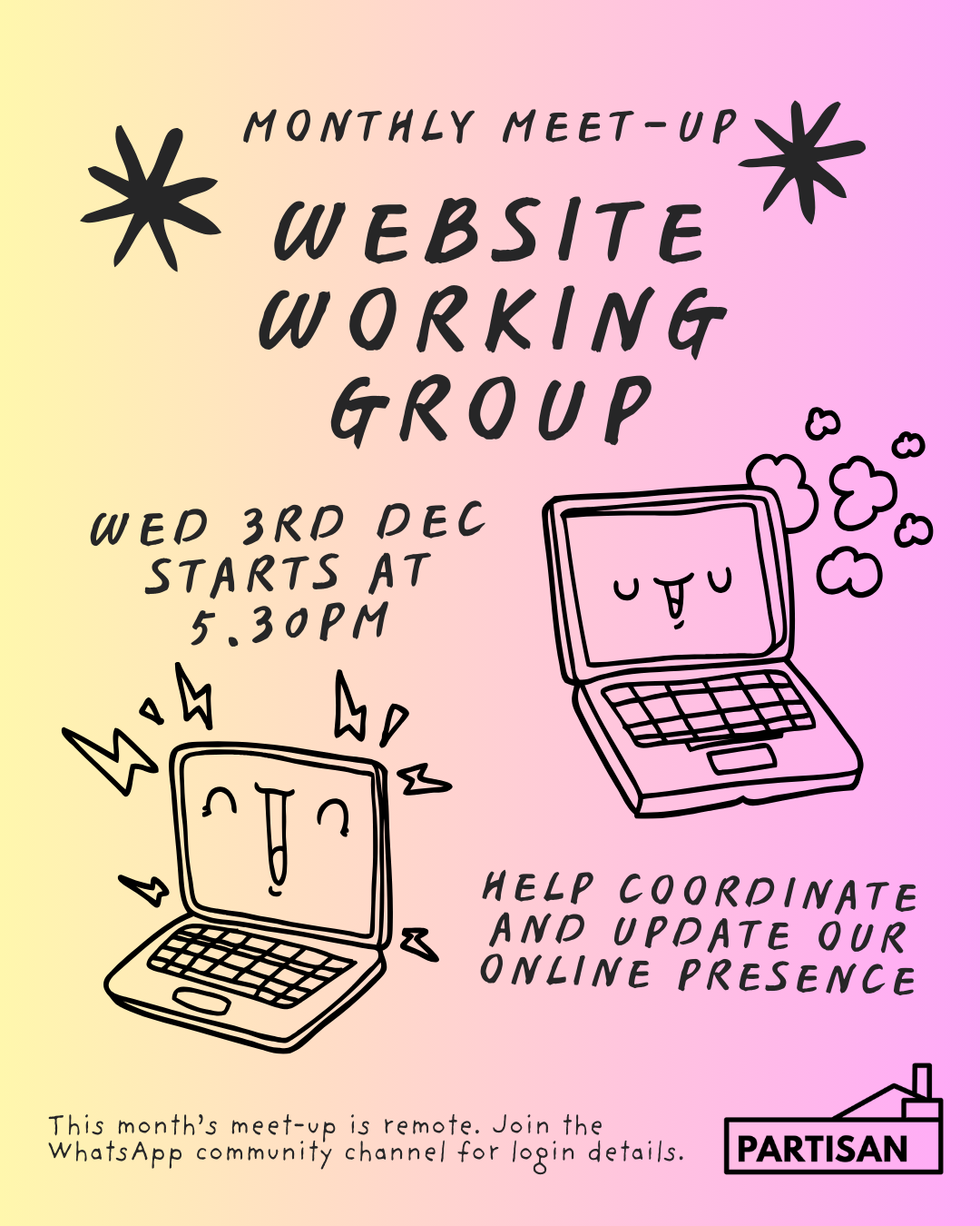 Partisan Web Working Group Meet-Up
