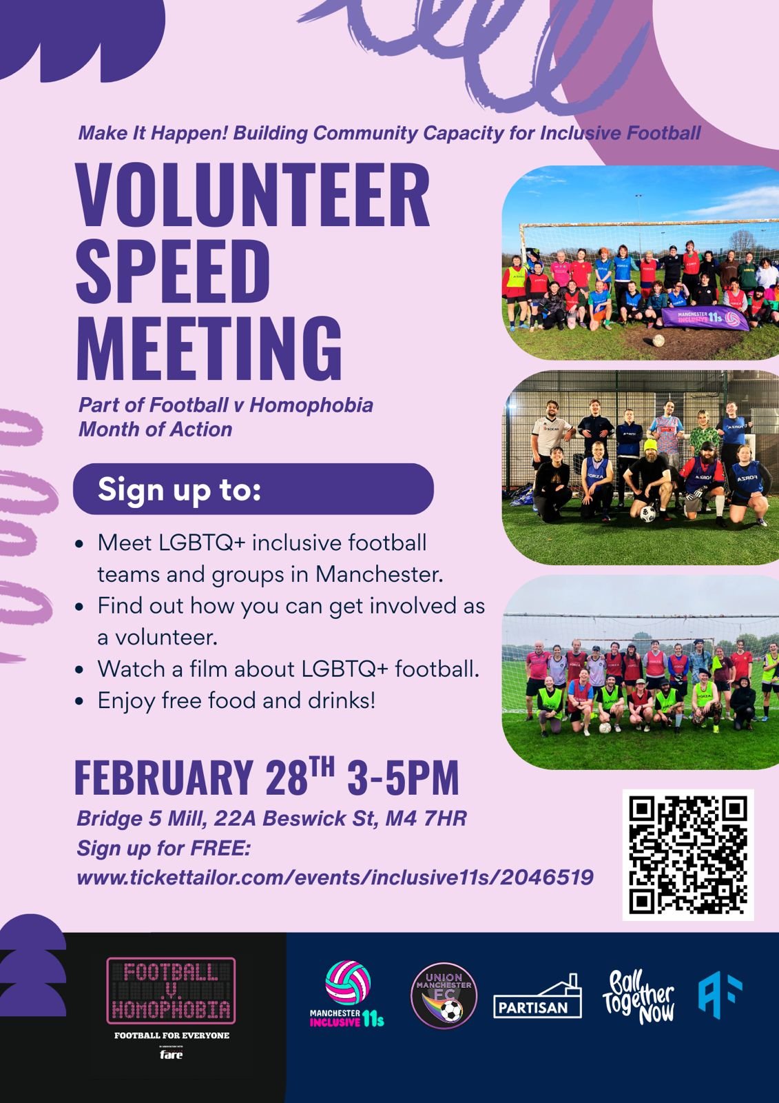 Make It Happen! Building community capacity for inclusive football