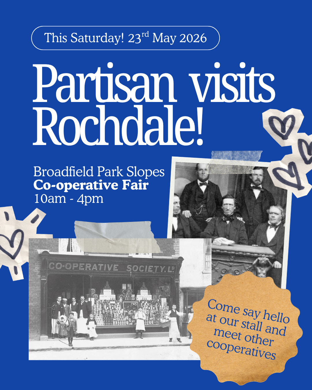 Partisan at the Cooperative Fair