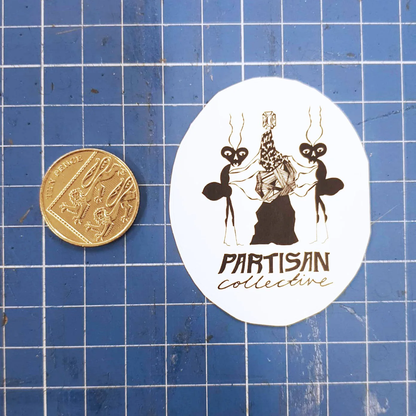 Partisan Ant Sticker