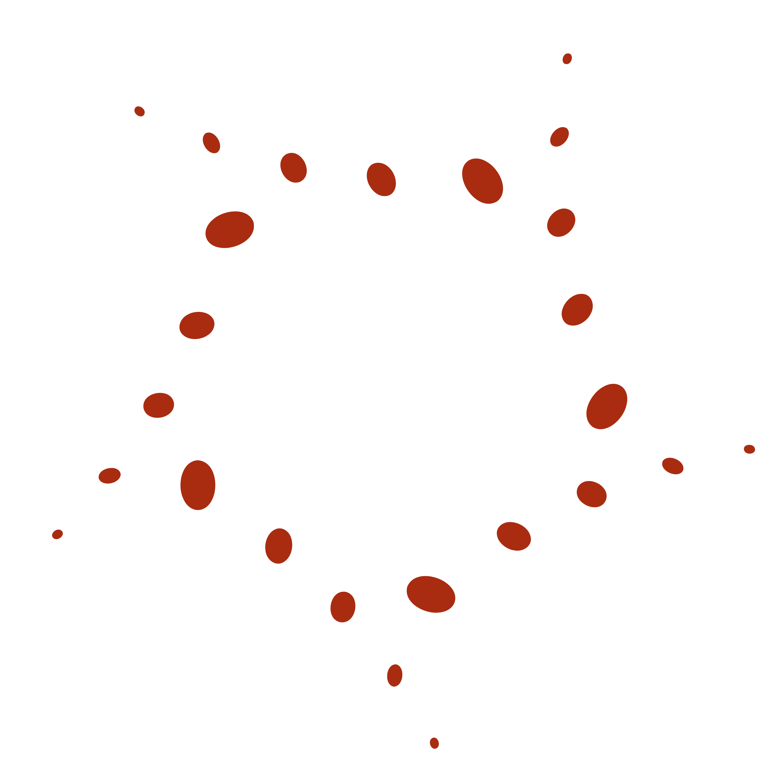 Star inspired by Taíno art