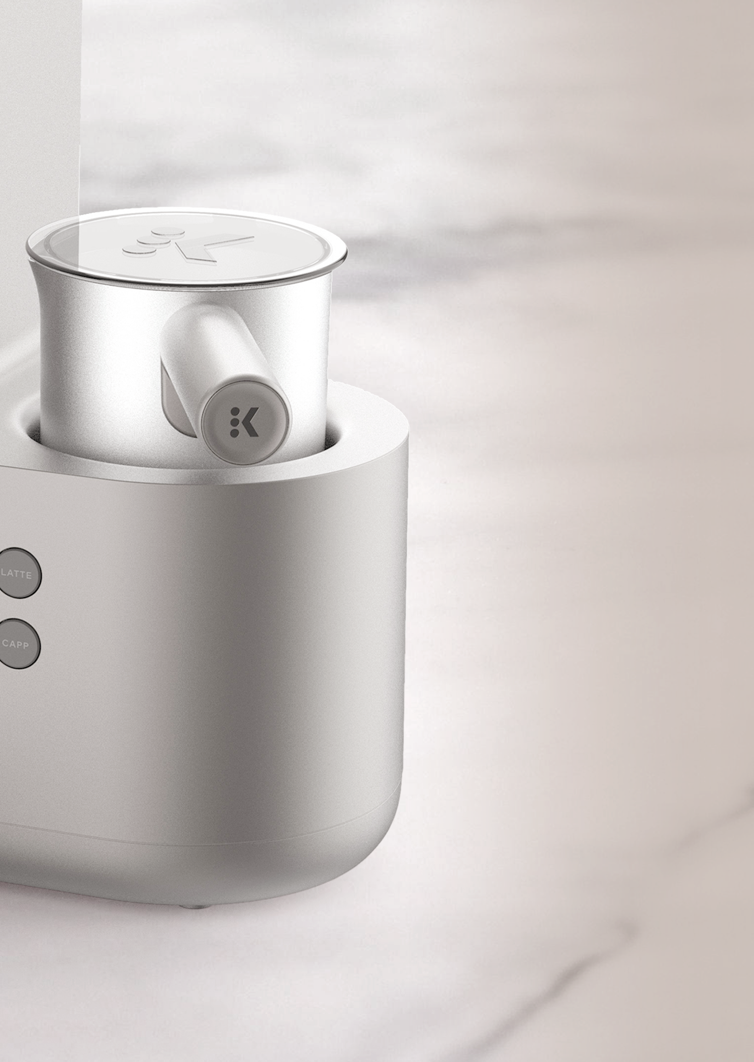 Keurig K-Cafe frother detail