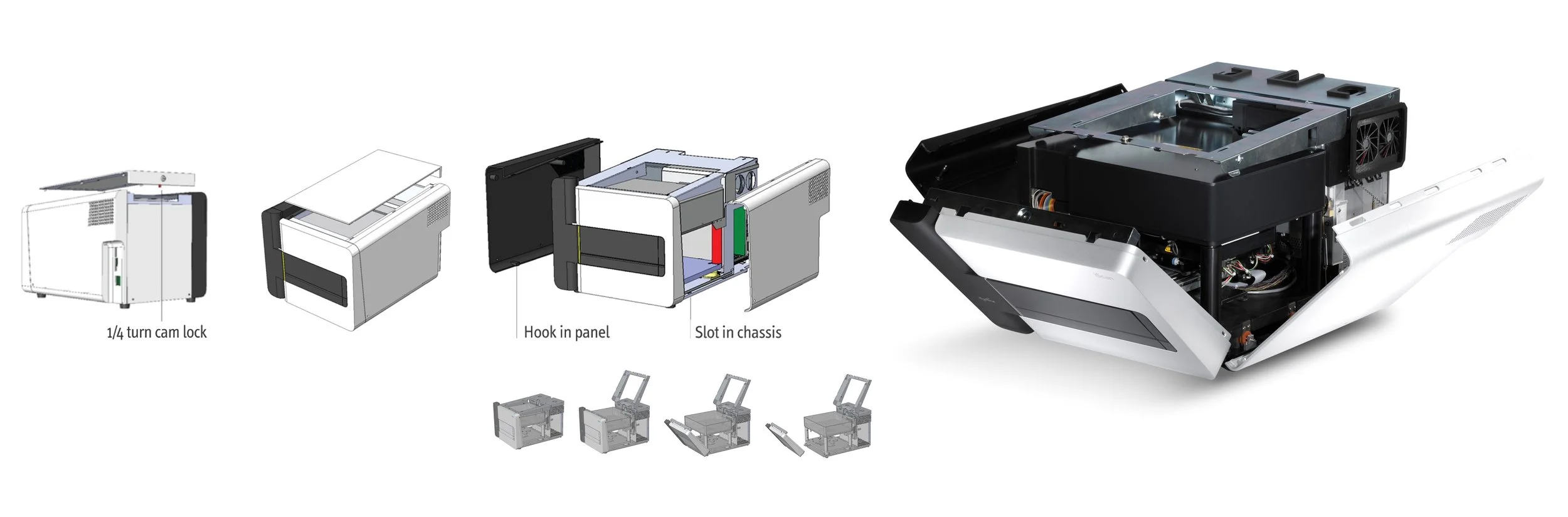 iscan single nut assembly access strategy for easy maintenance and repair