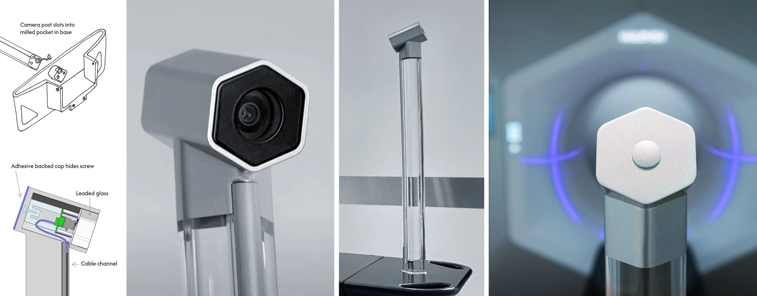 Couch-mounted camera and two-way audio maintain patient visibility and connection for varian halcyon's radio therapy system