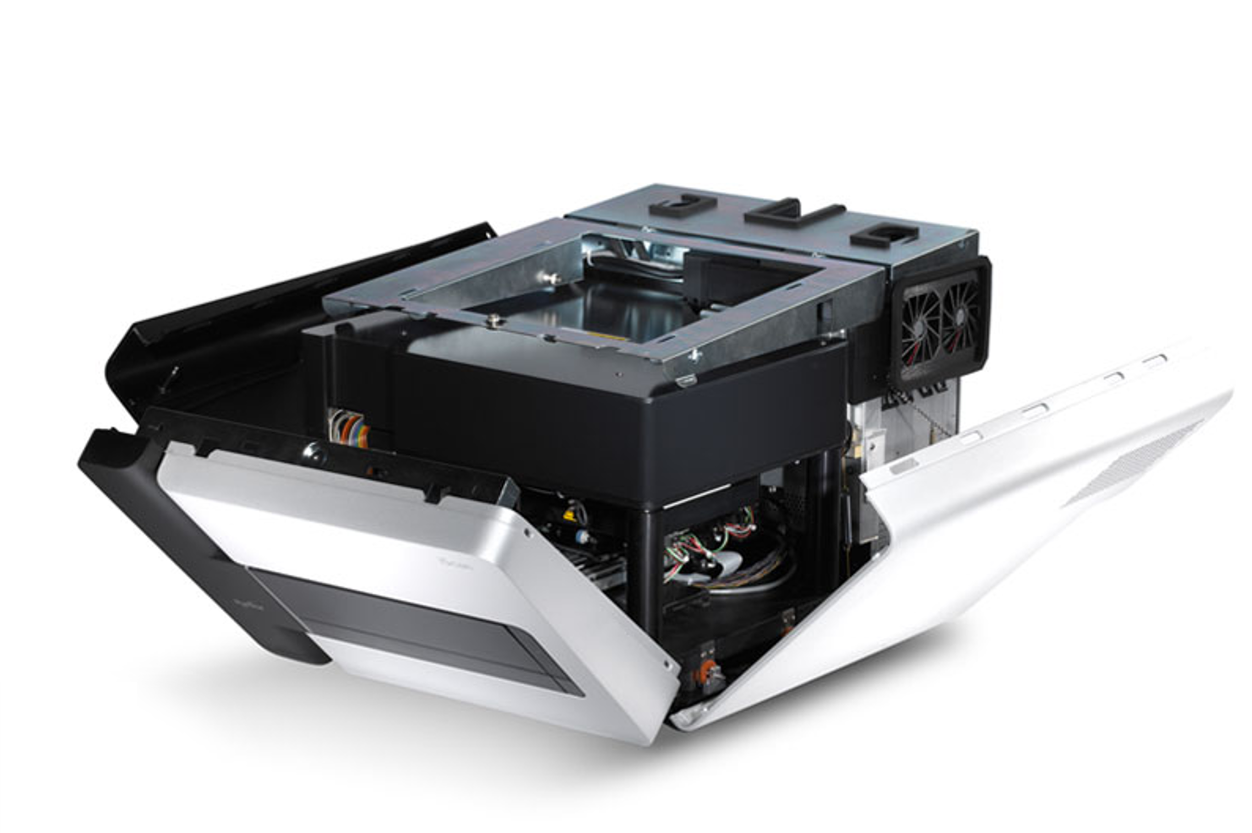 Illumina's iscan easy disassembly feature needing only one bolt to unscrew to maintain and service