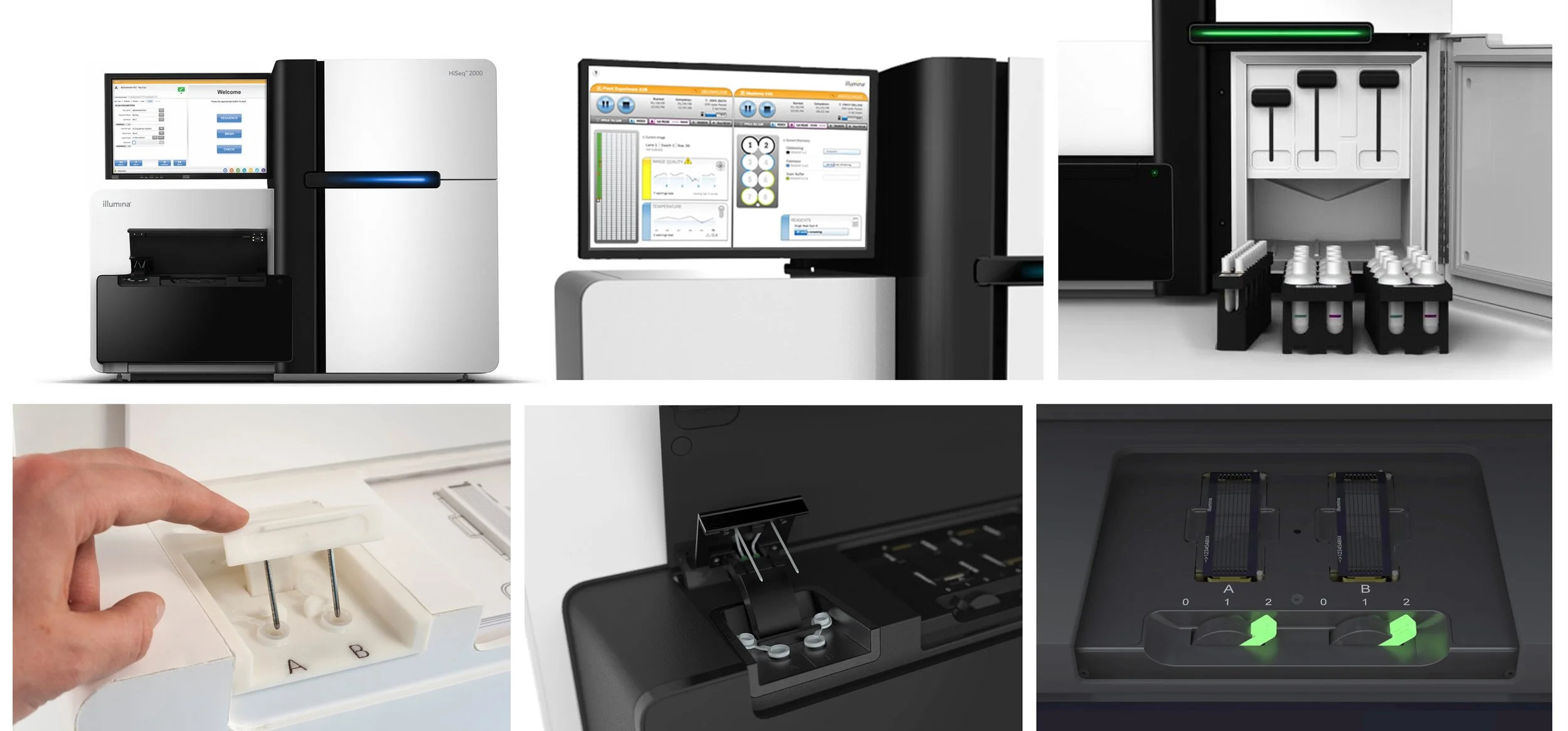 illumina portfolio highlighting usability touchpoints designed to ease handling and reduce errors