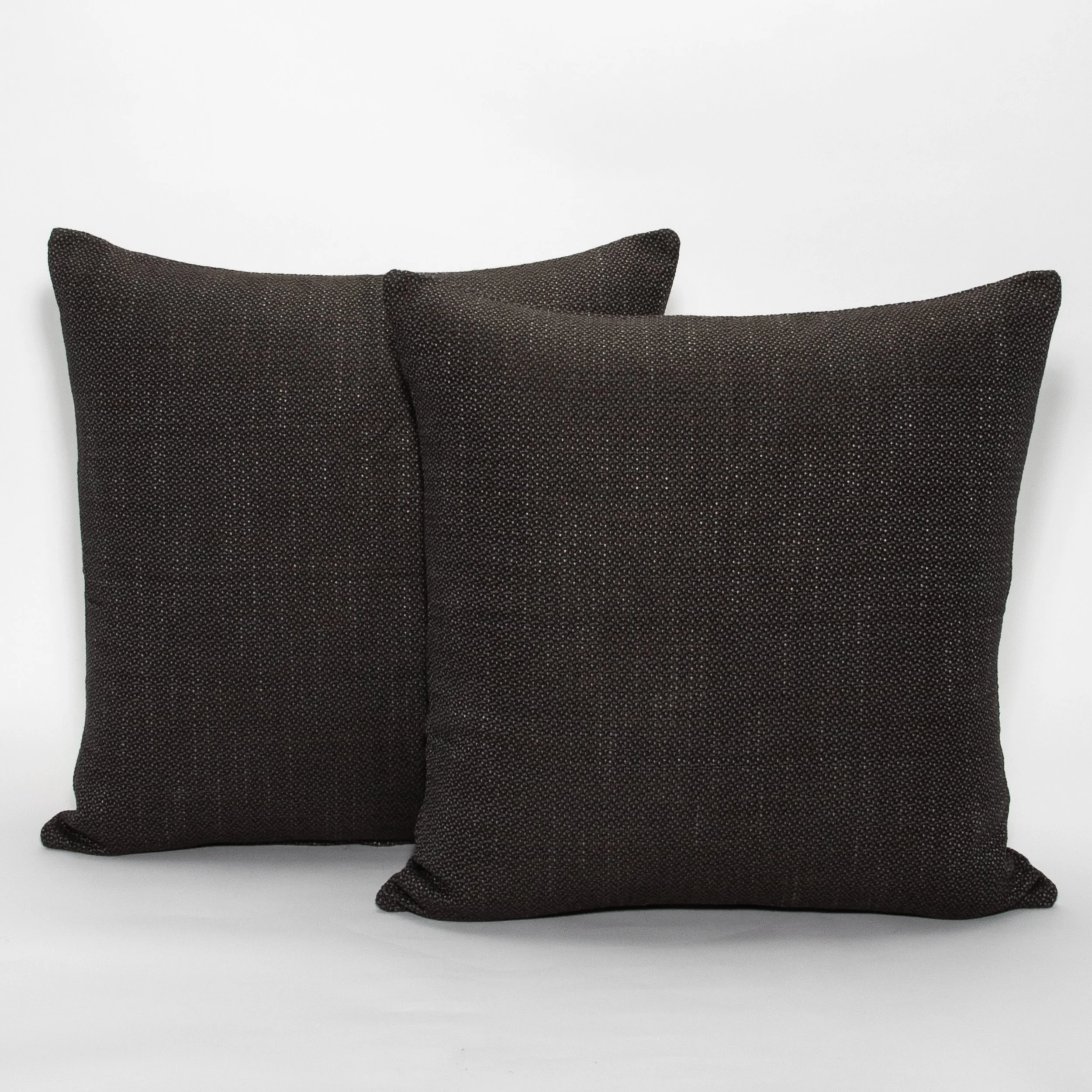 Pair of Steel Gray Pillows by MOGUL