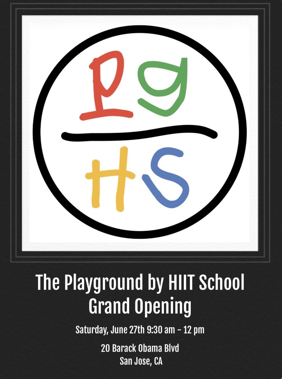 GRAND OPENING: THE PLAYGROUND BY HIIT SCHOOL