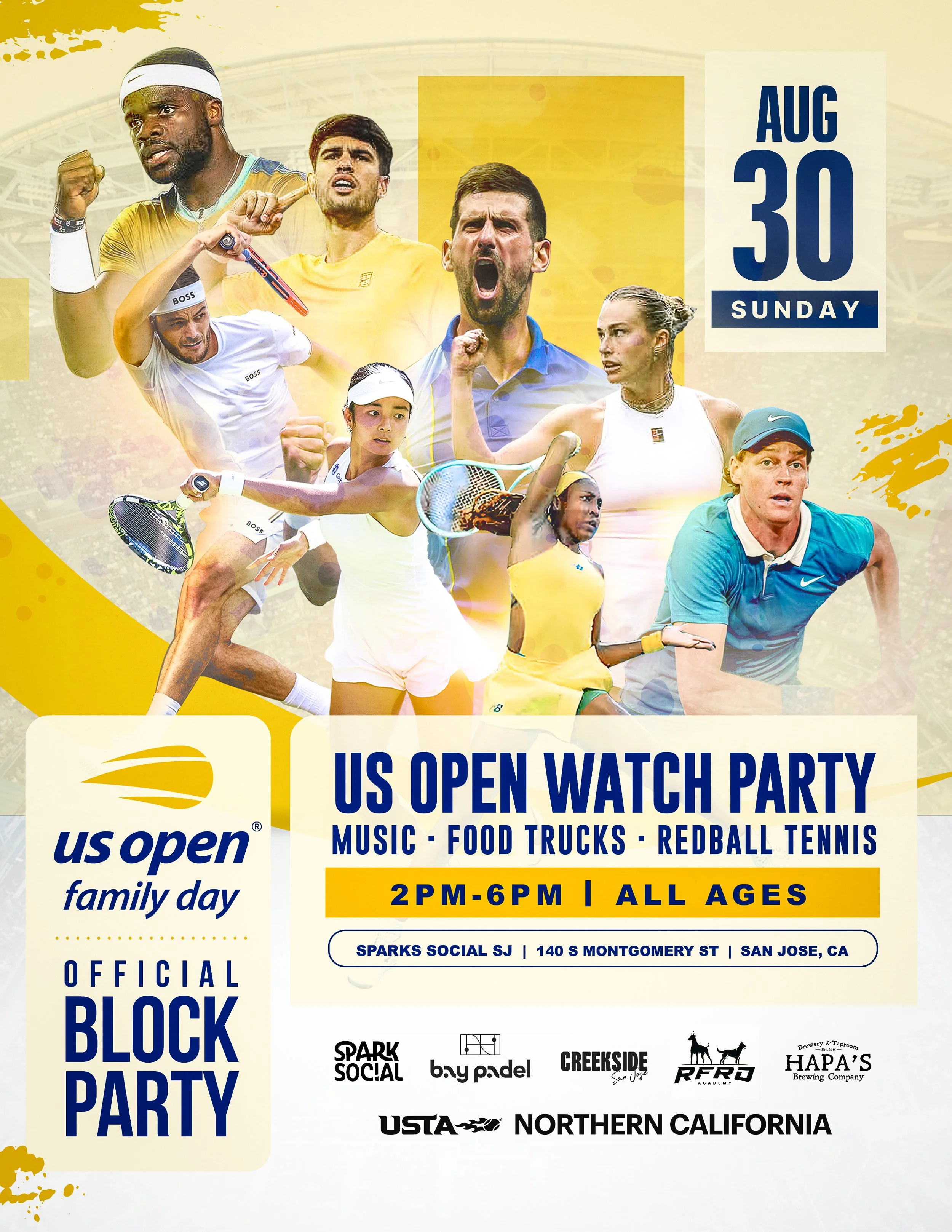 US OPEN: Watch Party hosted by USTA 