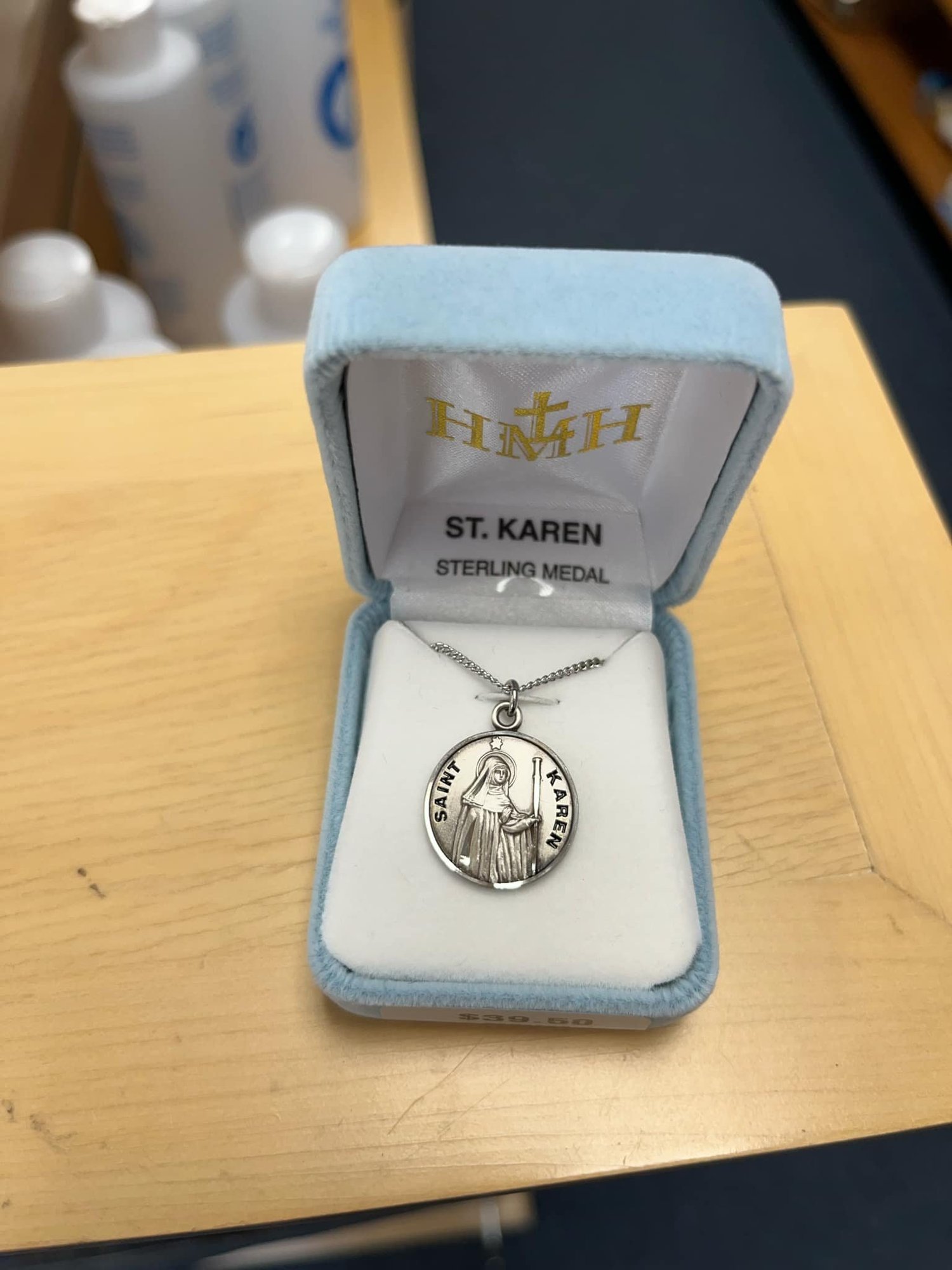St. Karen Necklace — Catholic Gifts and Books